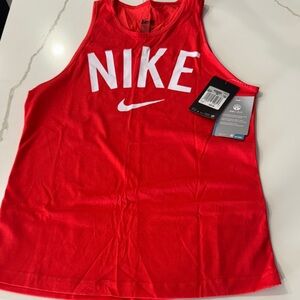 Nike Bright Red Sleeveless Tank Top Size XS NWT